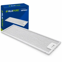Alapure Metallfilter passend für Bosch 352813 / 00352813 445x175mm