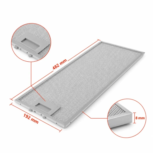 Constructa Metallfilter 11022474 482x192x8mm