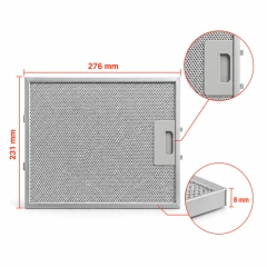 AEG Metallfilter 4055101671 280x230x8mm