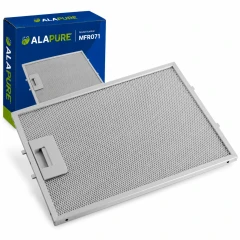 Alapure Metallfilter geeignet für Novy 508-9008 / 6200020 315x270x9mm