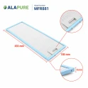 Alapure Metallfilter passend für Electrolux 4055241147 455x185x8mm