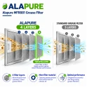 Alapure Metallfilter passend für Electrolux 4055241147 455x185x8mm
