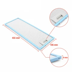 Whirlpool Metallfilter 482000009755 457x185x8mm