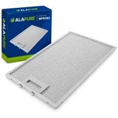 Alapure Metallfilter passend für Bosch 11022472 382x192x8mm