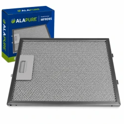 Alapure Metallfilter passend für Whirlpool 481248048083 215x268x8mm