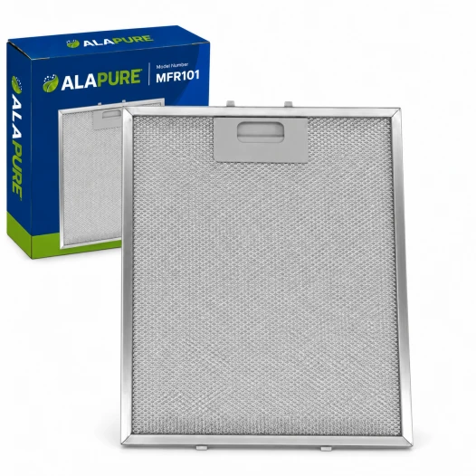 Alapure Metallfilter passend für Whirpool 184735 300x250mm