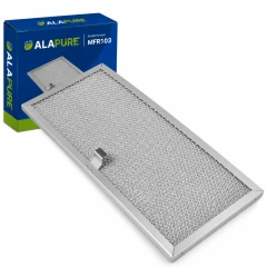 Alapure Metallfilter passend für Novy 563-8020A / 609014 387x153x10mm