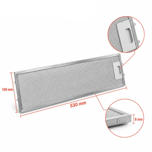 Juno Metallfilter 50289526001 530x160x8mm