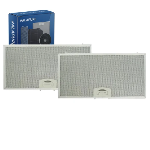Alapure Metallfilter geeignet für Pelgrim 330x170x7mm 34150 (2Stk)