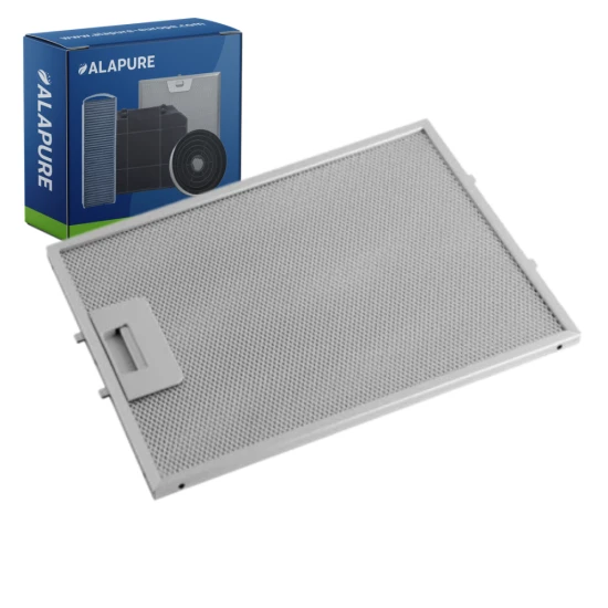 Alapure Metallfilter geeignet für Novy 508-9008 / 6200020 315x270x9mm