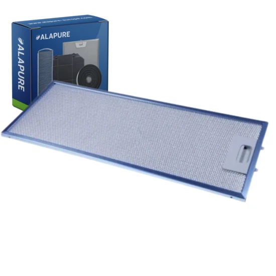 Alapure Metallfilter passend für Bauknecht 488000861321 / C00861321 457x185x8mm