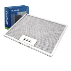 Alapure Metallfilter passend für Whirlpool 481248058332 275x217x8mm