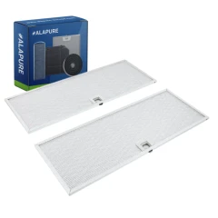 Alapure Metallfilter passend für Zanussi 50286533000 160x424mm (2Stk)