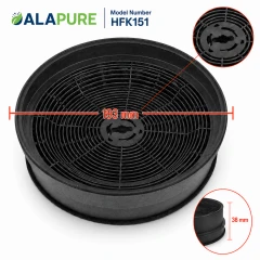 Alapure Aktivkohlefilter geeignet für Samsung DG81-00560A
