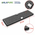 Alapure HFK3988 Kompatibel mit Miele Kohlefilter DKF18-P