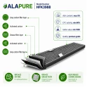 Alapure HFK3988 Kompatibel mit Miele Kohlefilter DKF18-P