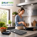 Alapure HFK3988 Kompatibel mit Miele Kohlefilter DKF18-P
