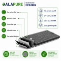 Alapure HFK3985 Kompatibel mit Miele Kohlefilter DKF11-P
