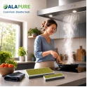 Alapure HFK8701 Geeignet für Constructa CleanAir Plus 11041790 / DWZ0AK0A0 Kohlefilter