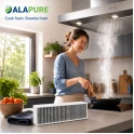 Alapure HFK3002 Aktivkohlefilter geeignet für Gaggenau 17003002 / 792273 / AA413110 / AA413111