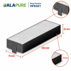 Alapure HFK021 Akustikfilter geeignet für 17004801 / HEZ9VEDU0 / CA084010 / Z811DU0
