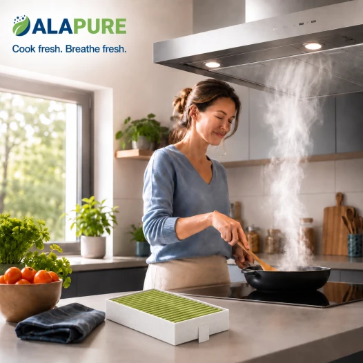 Alapure CleanAir Plus Kohlefilter passend für Gaggenau Vario 400 Serie / 200 Serie (4 Stück)