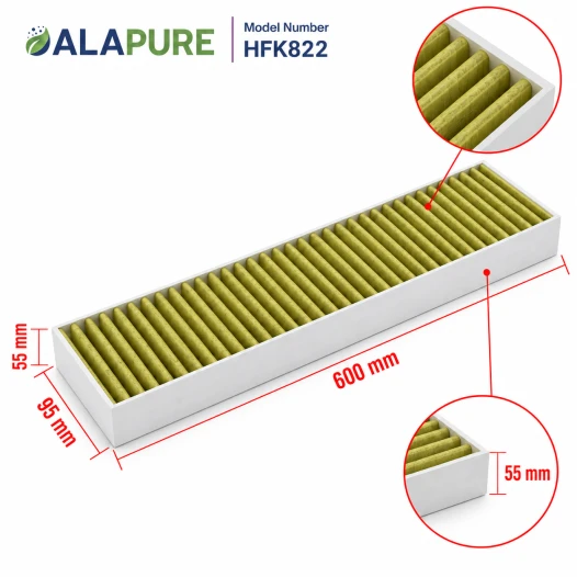 Alapure CleanAir Filter geeignet für Neff Z8500X0 / 17000822