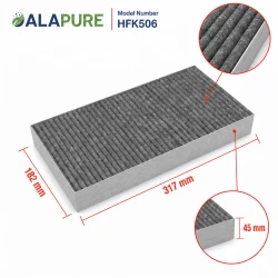 Alapur CleanAir Aktivkohlefilter geeignet für Balay 11018621 / AA210110 / 11010506