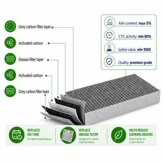 Bosch cleanAir Kohlefilter 11018621 / AA210110 / 11010506