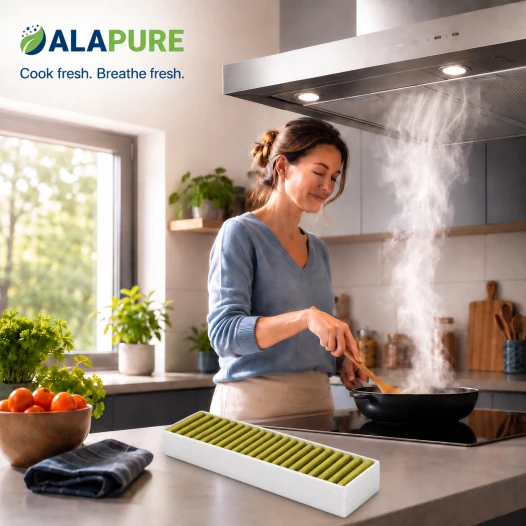 Alapure HFK025 CleanAir Plus Aktivkohlefilter geeignet für 17005507 / 17005512 / AA200100 / LZ21WWB16 (8 St)