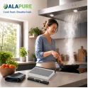 Alapure CleanAir Aktivkohlefilter geeignet für Bosch 17006595 / DZZ1CX1B4