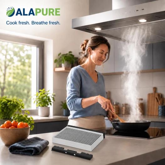 Alapure CleanAir Aktivkohlefilter geeignet für Bosch 17006595 / DZZ1CX1B4