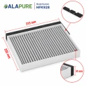 Alapure CleanAir Aktivkohlefilter geeignet für Bosch 11049702 / 11026771 / DHZ5346 / 00705432 / 705432