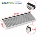 Alapure CleanAir Aktivkohlefilter geeignet für Bosch 20004001 / 11025806