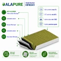 Alapure CleanAir Plus Kohlefilter passend für Siemens 11034226 / 17004041 / LZ21JXB16 (3 St.)