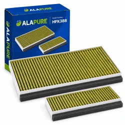 Alapure Aktivkohlefilter geeignet für Constructa 11042136 / 17005802 / CZ51AIA0X0 (Satz)
