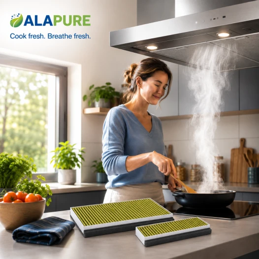 Alapure HFK388 CleanAir Plus Aktivkohlefilter geeignet für 11042136 / 17005388 / 17005802 / 17001205 / DWZ1AF1B6 / Z51AFB1X6 (Satz)