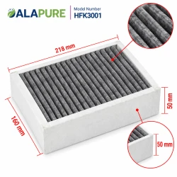Alapure Geruchs- und Feinstaubfilter geeignet für Atag HF3001