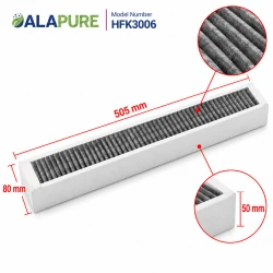 Alapure Geruchs- und Feinstaubfilter geeignet für Atag HF3006