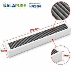 Alapure Geruchs- und Feinstaubfilter geeignet für Atag HF3007