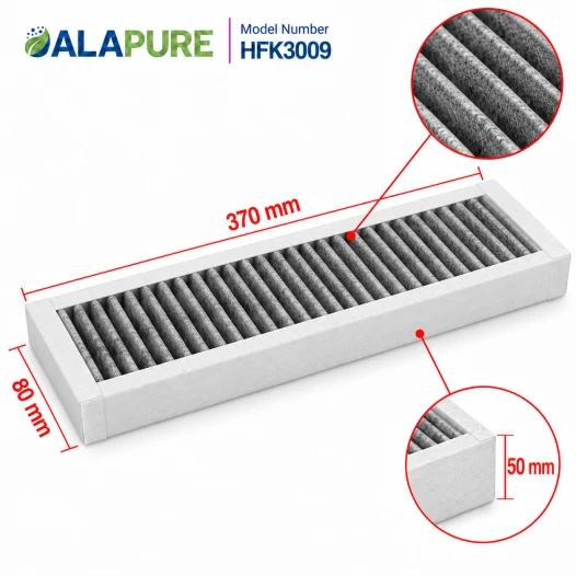 Alapure HFK3009 Geruchs- und Partikelfilter geeignet für HF3009