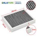 Alapure HFK3013 Geruchs- und Partikelfilter geeignet für HF3013