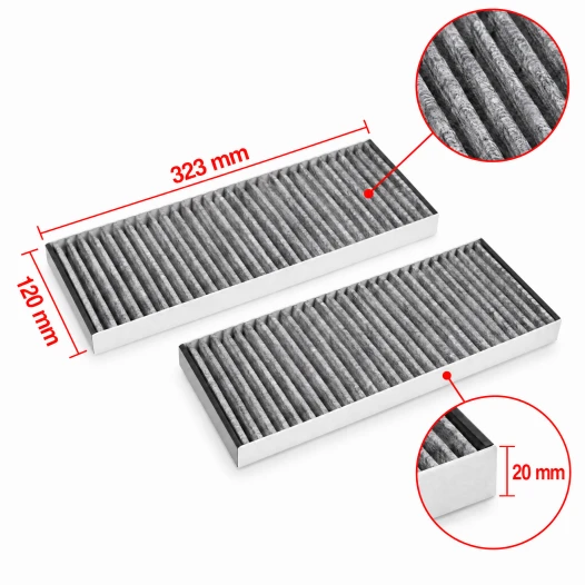 Blaupunkt Kohlefilter AFCFCAASPC90 (2 Stück)