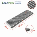 Alapure Kohlefilter passend für Gaggenau 11059589 / 00291106