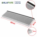 Alapure CleanAir Kohlefilter passend für Siemens 17006774 / LZ16IBB14