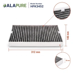 Alapure Kohlefilter passend für Miele DKF35-P