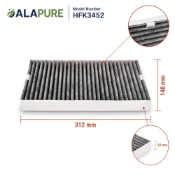 Alapure Kohlefilter passend für Miele DKF35-P
