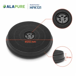 Alapure Aktivkohlefilter geeignet für Smeg KITFC31 / 763410622