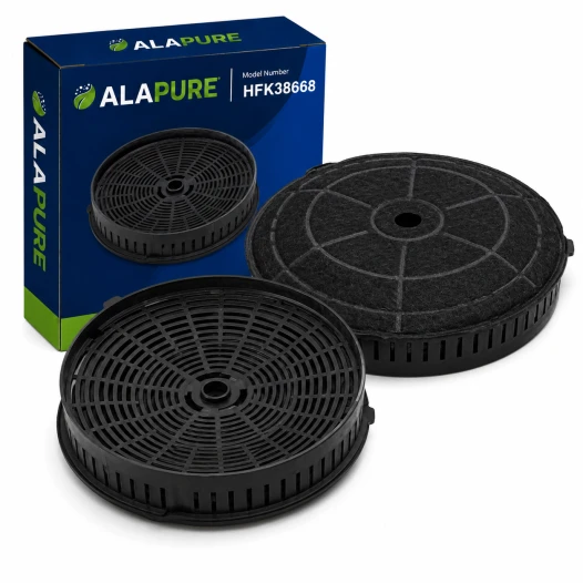 Alapure Aktivkohlefilter geeignet für Ikea 482000009736 / NYTTIG FIL 440 (2 St.)