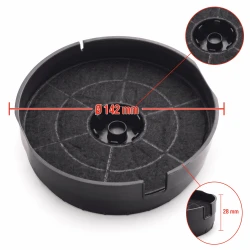 Sauter Kohlefilter AS0032522 / AFC-36 (2 Stück)